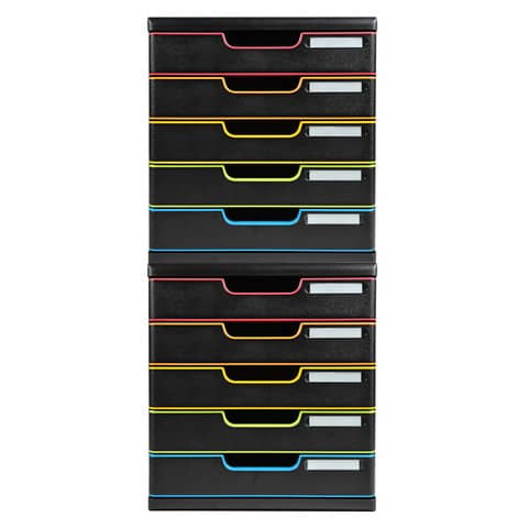 exacompta-cassettiera-modulo-classic-a4-black-office-5-cassetti-28-8x35x32-cm-nero-arlecchino-301914d