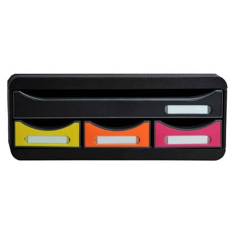 exacompta-cassettiera-toolbox-4-cassetti-nero-arlecchino