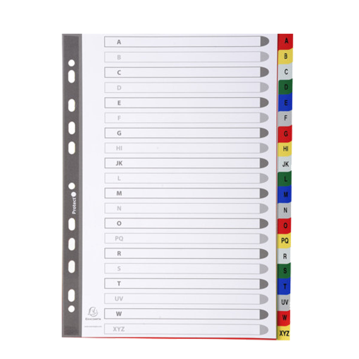 exacompta-separatore-alfabetico-a-z-20-tacche-ppl-colorato-a4-94e