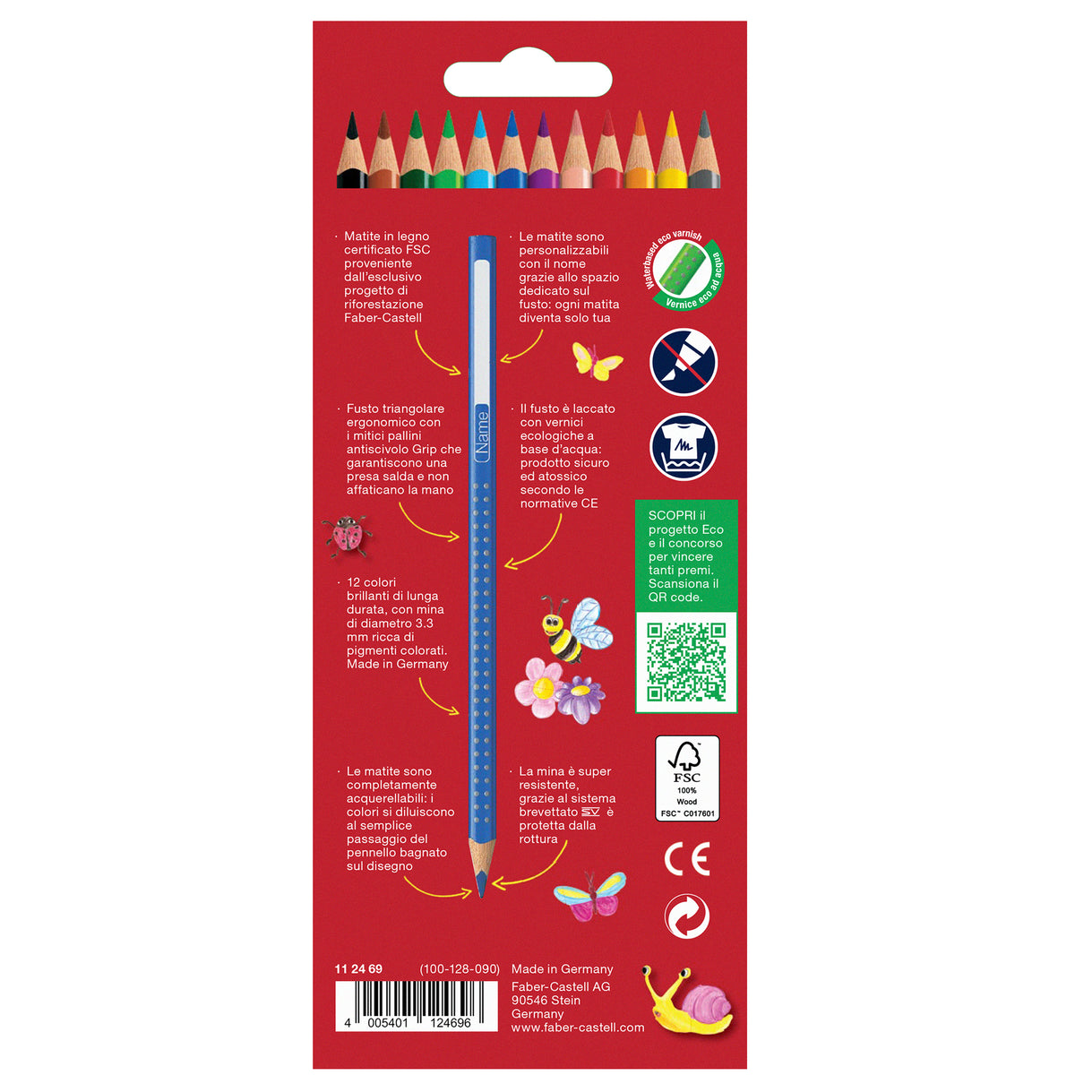 faber-castell-astuccio-12-pastelli-colorati-acquerellabili-color-grip-faber-castell