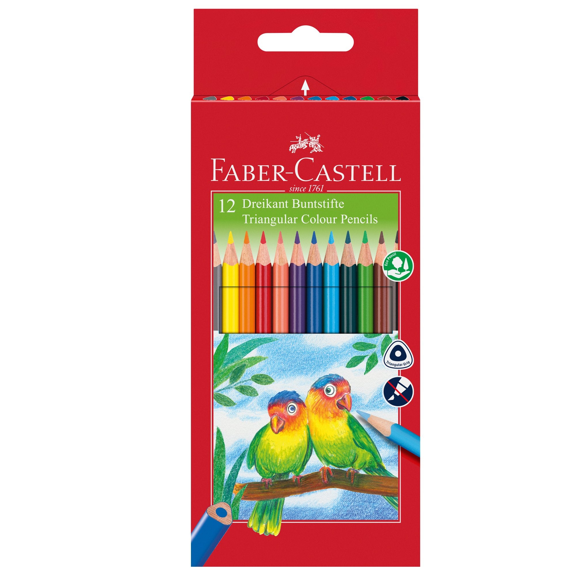 faber-castell-astuccio-12-pastelli-colorati-triangolari-eco-temperino-faber-castell