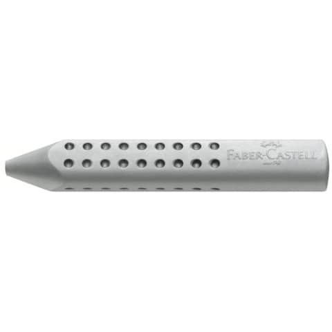 faber-castell-espositore-10-gomme-jumbo-grip-2001-grigio-187100