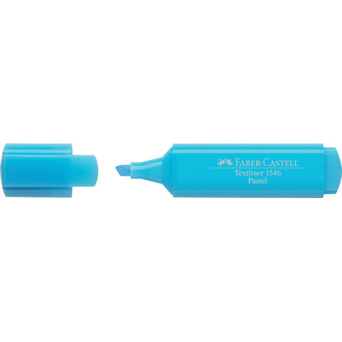 faber-castell-evidenziatore-textliner-1546-conf-10-pz-colore-pastel-azzurro-154657