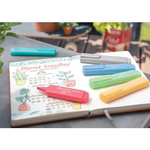 faber-castell-evidenziatore-textliner-1546-conf-10-pz-colore-pastel-rosa-154654