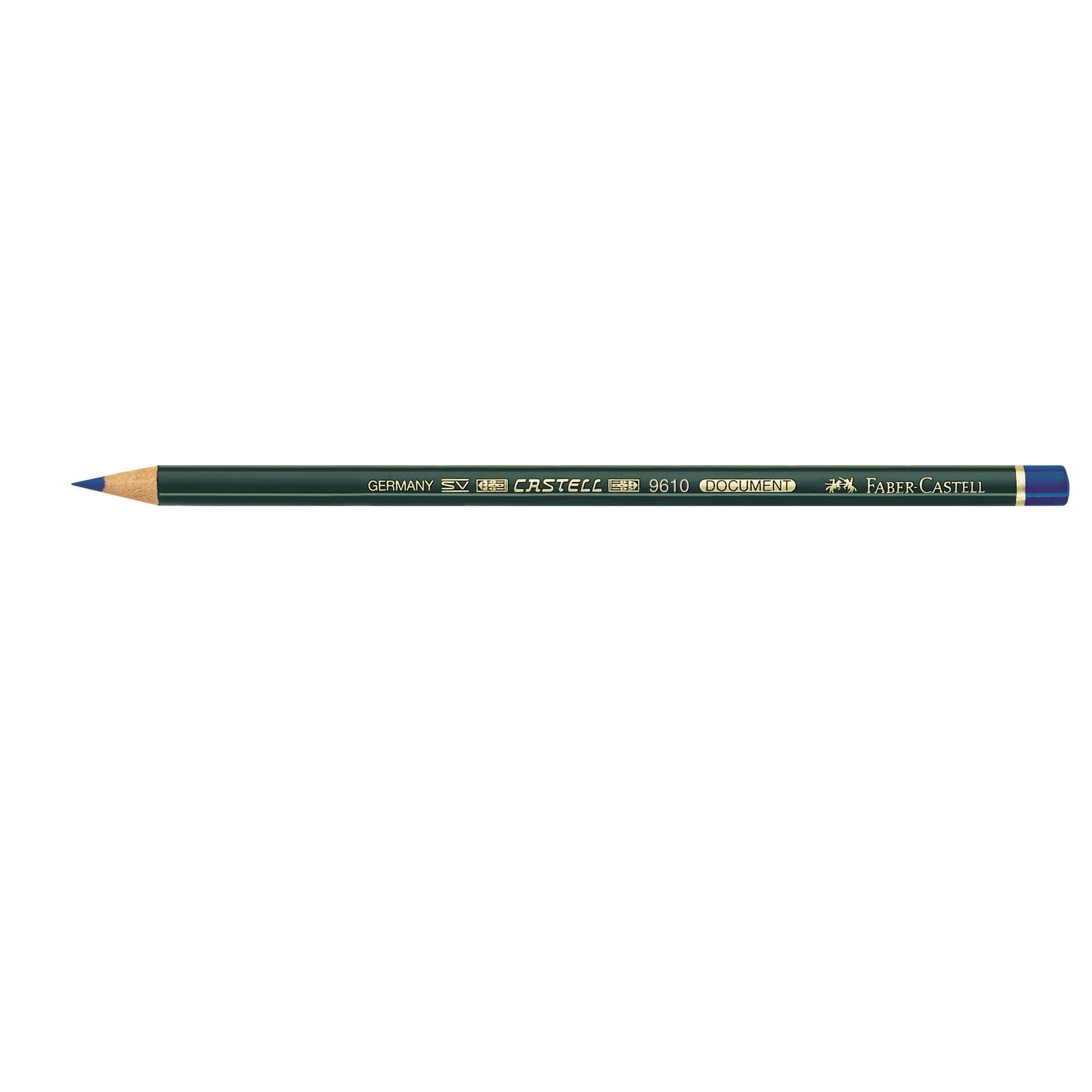 faber-castell-matita-castell-document-colore-blu-faber-castell