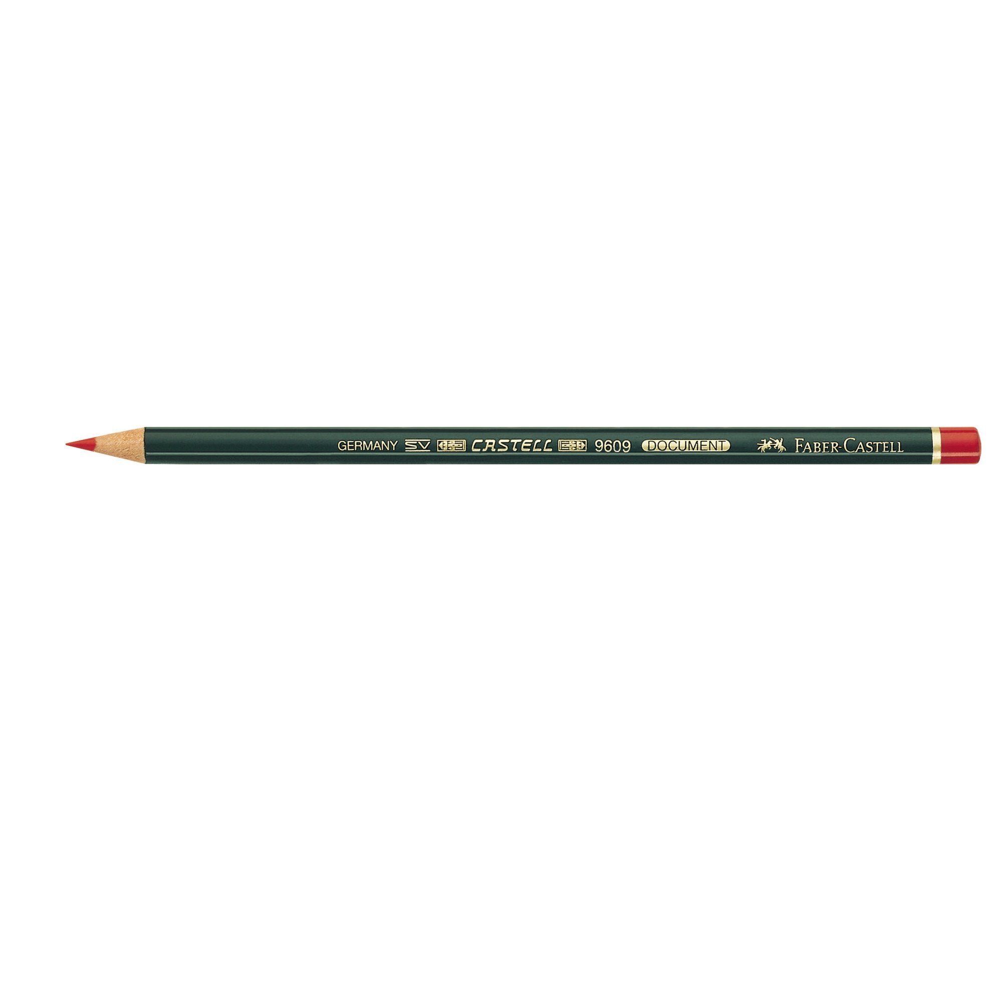 faber-castell-matita-castell-document-colore-rosso-faber-castell
