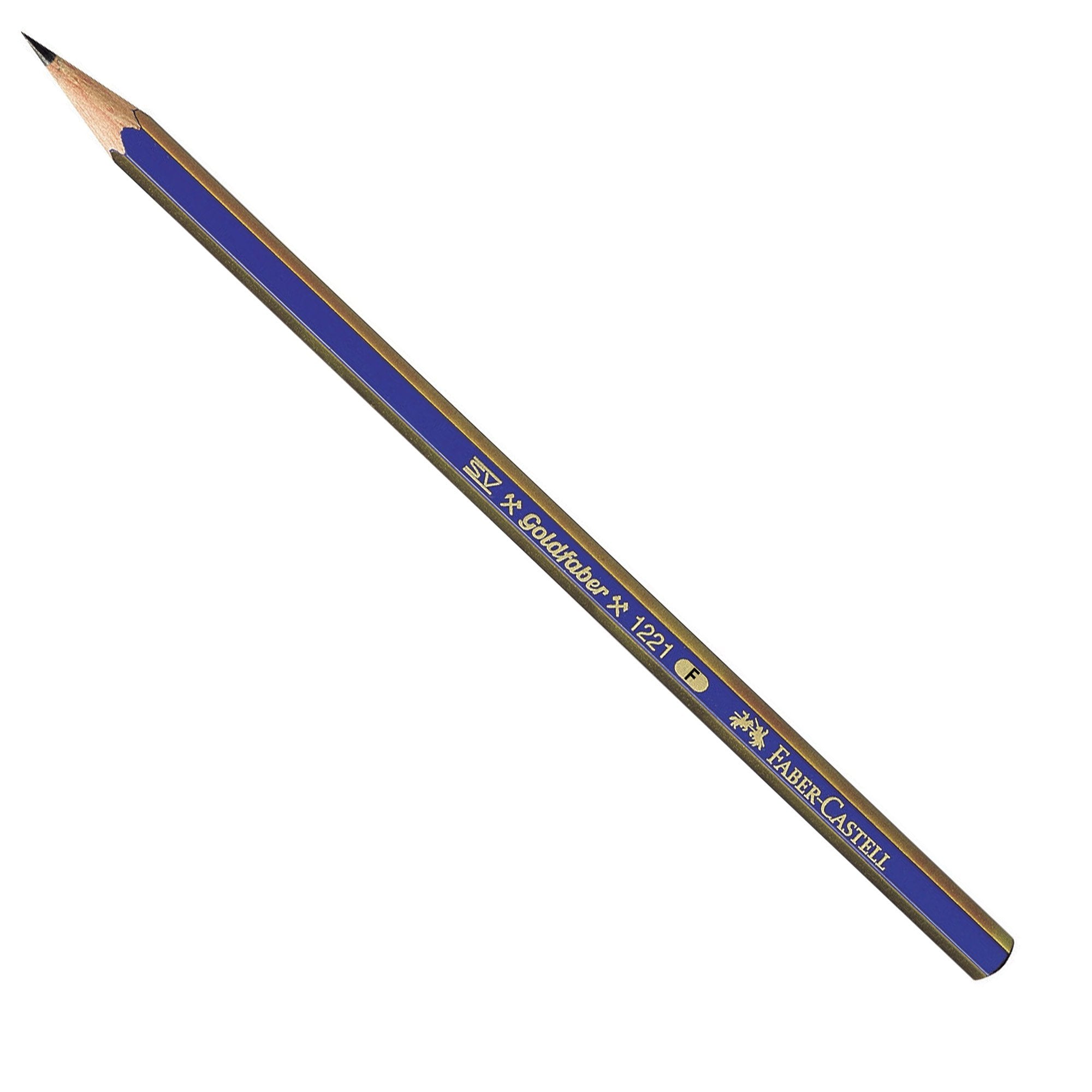 faber-castell-matita-grafite-goldfaber-1221-esagonale-faber-castell-f