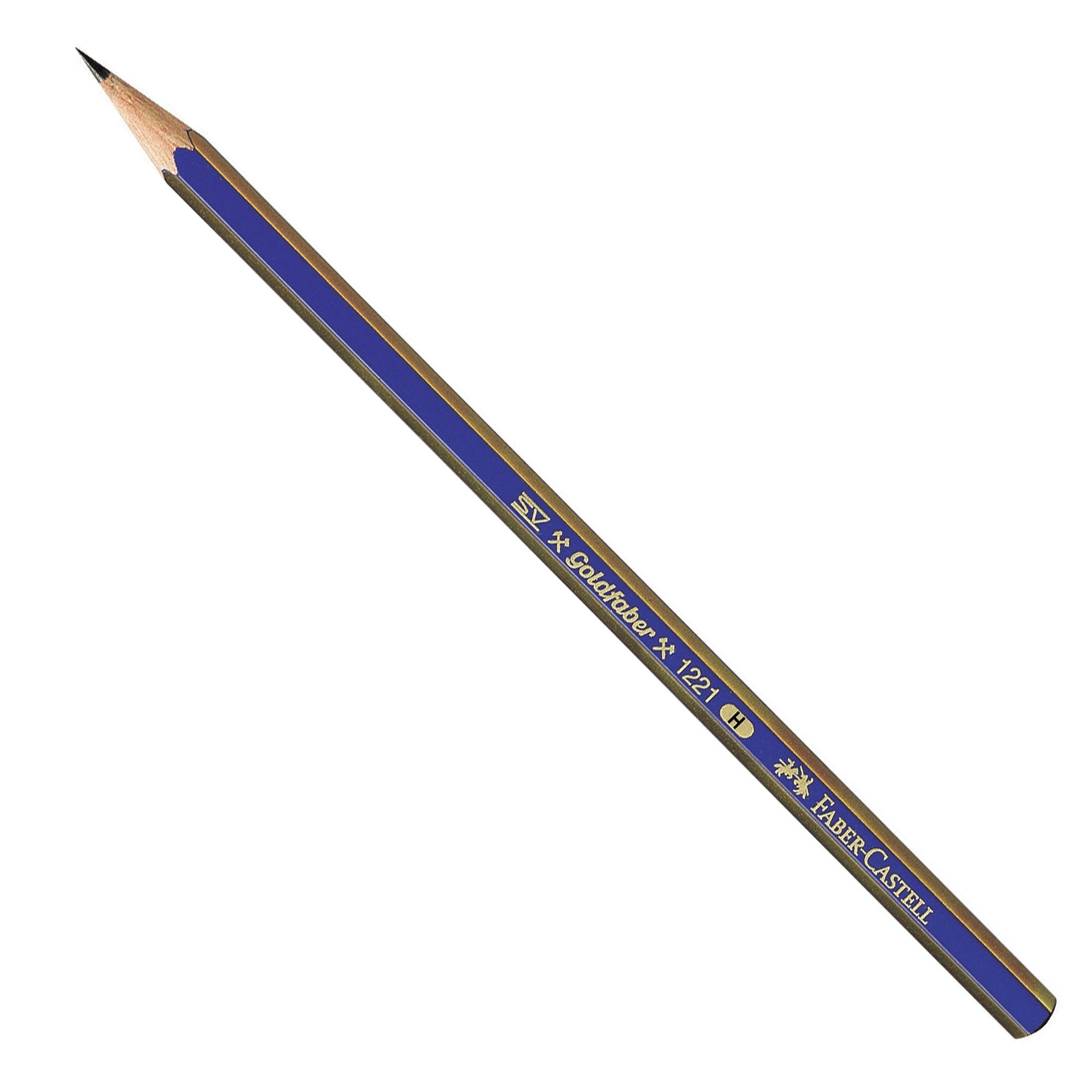 faber-castell-matita-grafite-goldfaber-1221-esagonale-faber-castell-h