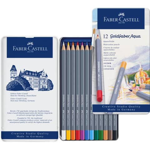 faber-castell-matite-acquarellabili-goldfaber-aqua-12-colori-conf-12-pezzi-114612