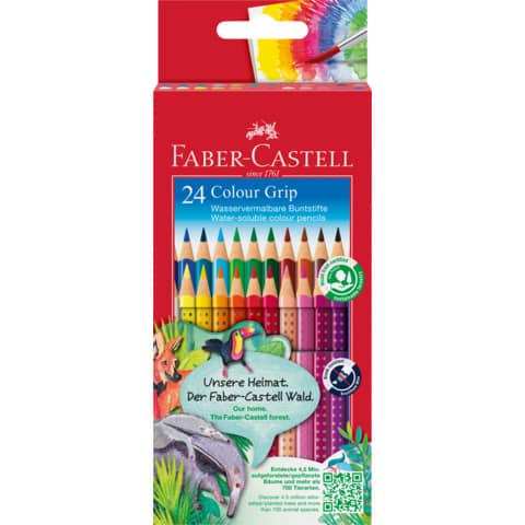 faber-castell-matite-colorate-colour-grip-assortiti-astuccio-cartone-24-112470