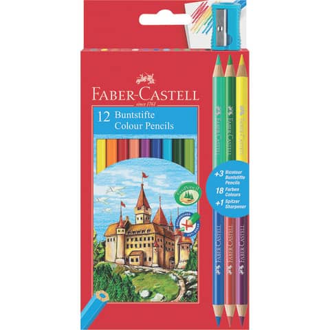 faber-castell-matite-colorate-eco-castello-conf-12-3-bicolor-110312