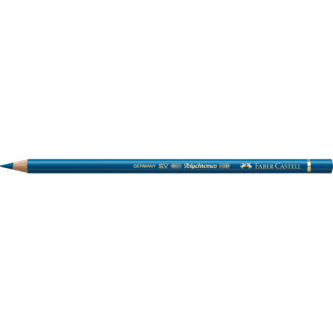 faber-castell-matite-colorate-permanenti-faber-castell-polychromos-mina-3-8-mm-conf-6-pezzi-turchese-azzurro-110149