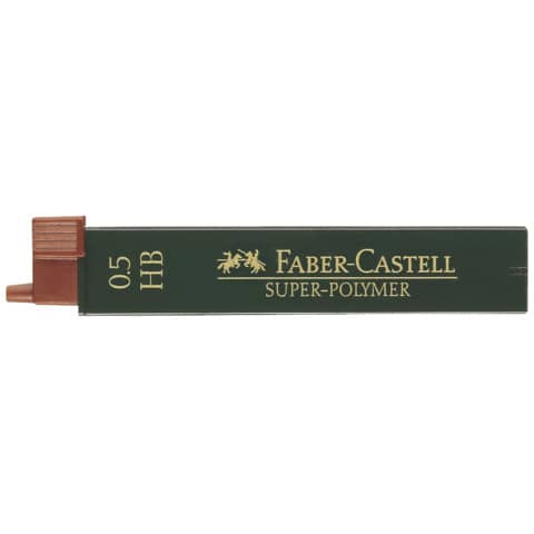 faber-castell-mine-super-polymer-0-5-mm-hb-astuccio-12-120500