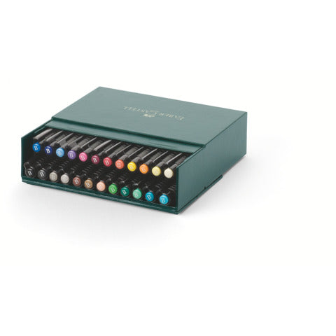 faber-castell-penna-inchiostro-pigmentato-faber-castell-pitt-artist-brush-box-colori-assortiti-conf-24-pezzi-167147