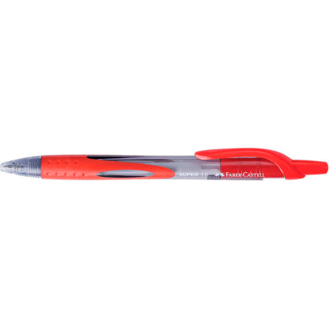 faber-castell-penna-sfera-scatto-faber-castell-super-1-mm-rosso-143821