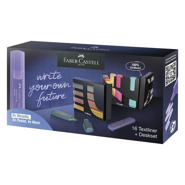 faber-castell-set-scrivania-16-textliner-46-colori-assortiti-faber-castell