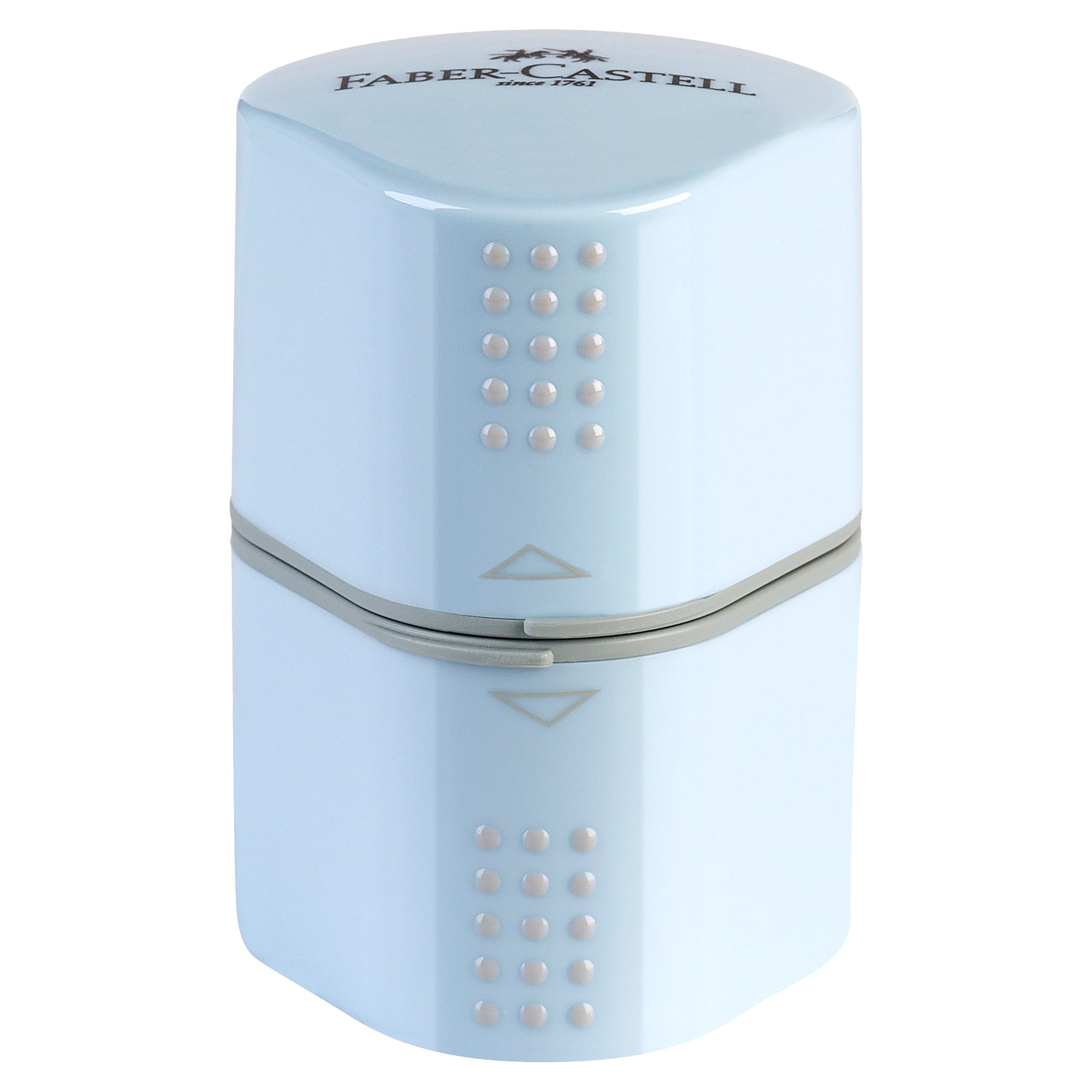 faber-castell-temperamatite-3-fori-grip-2001-c-doppio-serbatoio-sky-blue