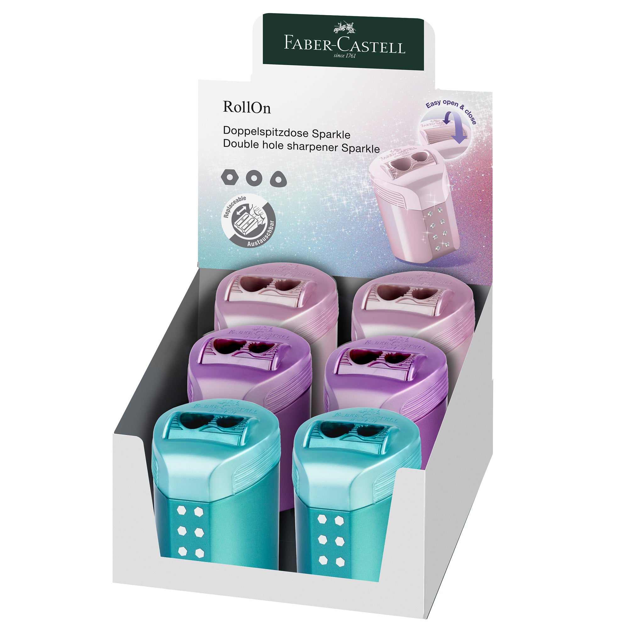 faber-castell-temperamatite-c-serbatoio-2-fori-rollon-sparkle-colori-assortiti-faber-castell