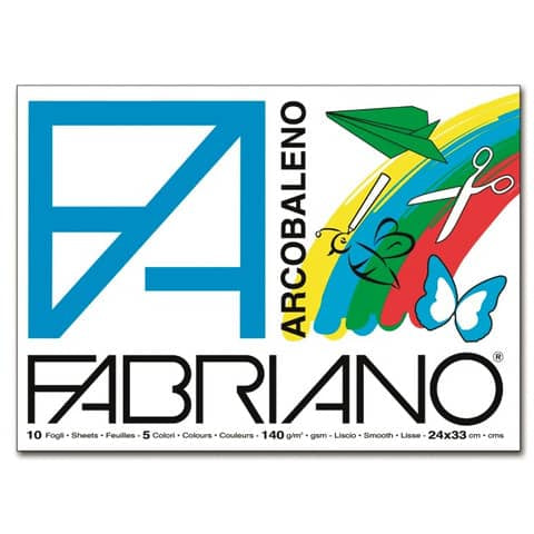 fabriano-album-disegno-arcobaleno-140-g-mq-10-24x33-cm-2-fogli-x-colore-44312433
