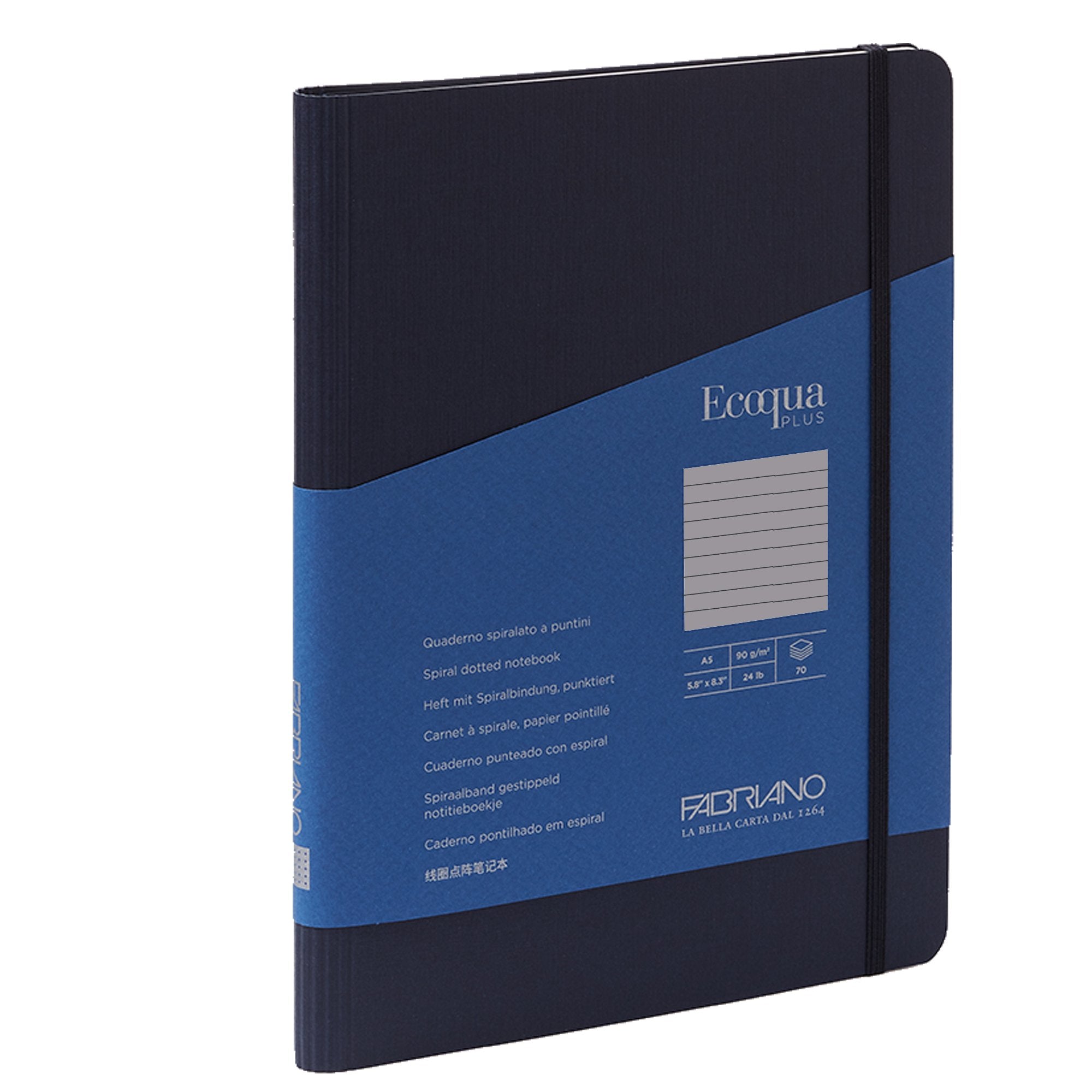 fabriano-taccuino-c-elast-ecoqua-plus-spiral-a5-70fg-righe-blu-scuro
