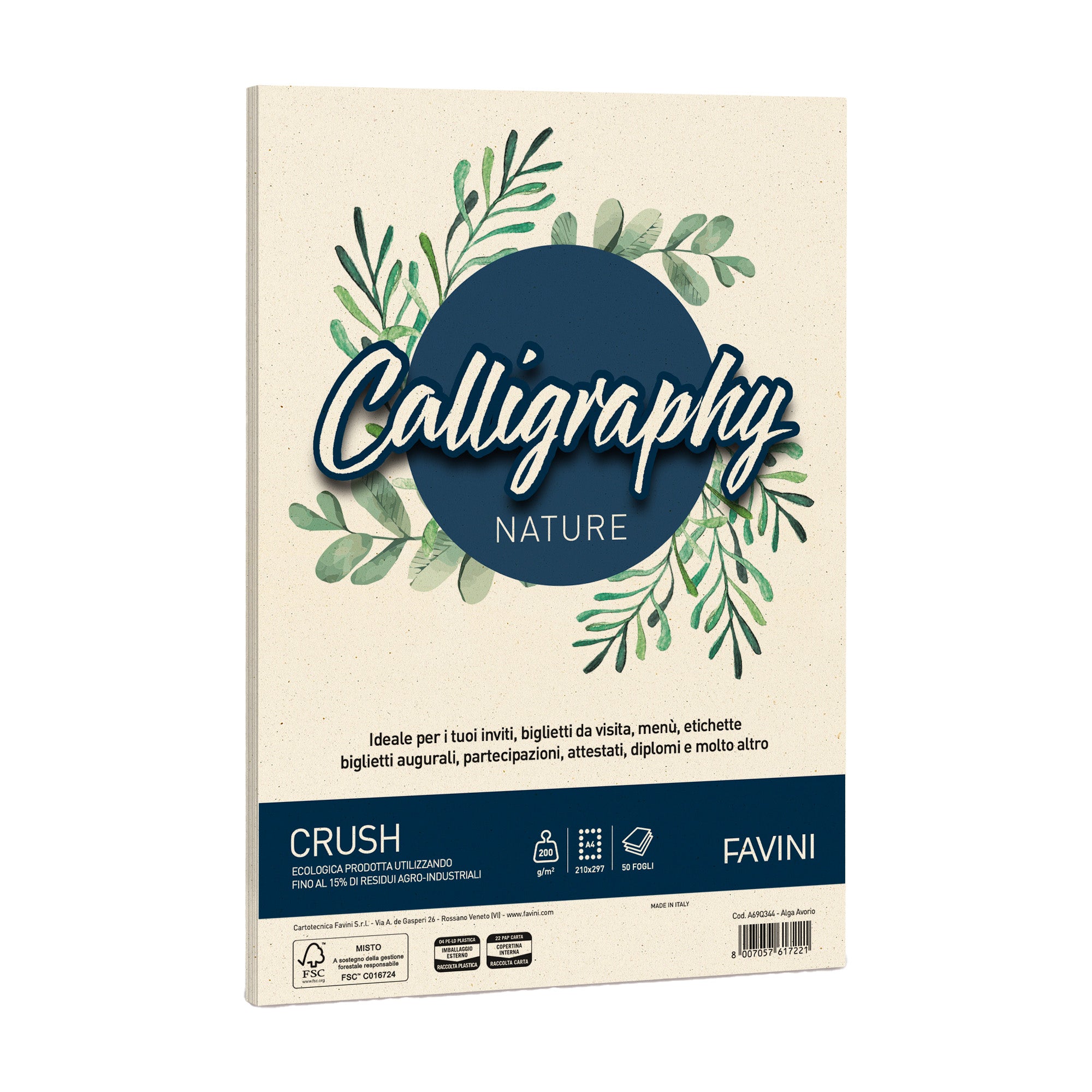 favini-carta-calligraphy-nature-crush-a4-50fg-200gr-alga