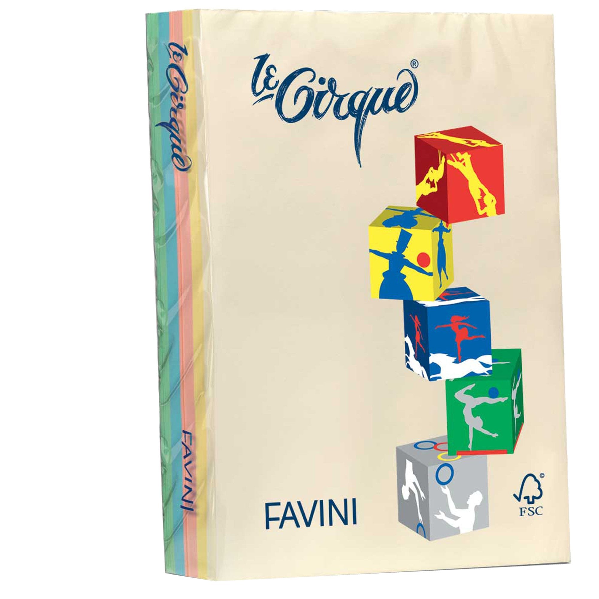 favini-carta-lecirque-a4-80gr-500fg-mix-5-colori-pastello