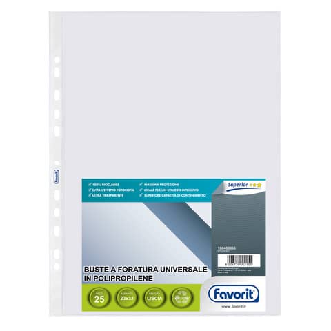favorit-25-buste-forate-23x33-1243-15-superior-liscia