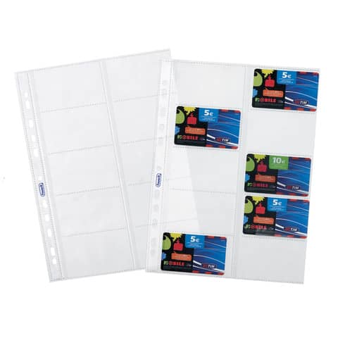 favorit-buste-foratura-universale-porta-cards-liscia-superior-8-5x5-4-cm-x10-tasche-conf-10-100460075