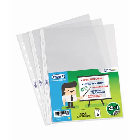 favorit-buste-trasp-foratura-universale-liscia-superior-22x30-cm-conf-251-100460121