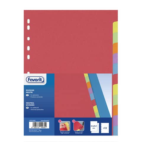 favorit-divisore-cartoncino-12-tacche-neutre-colorate-21x29-7-cm-assortiti-100204882