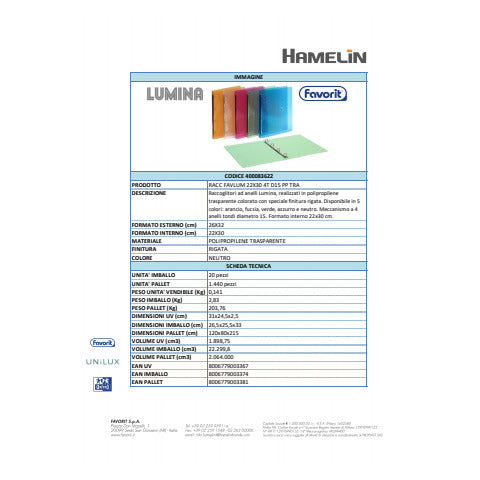favorit-raccoglitore-4-anelli-lumina-pp-trasparente-colore-neutro-22x30-cm-diametro-15-400083622