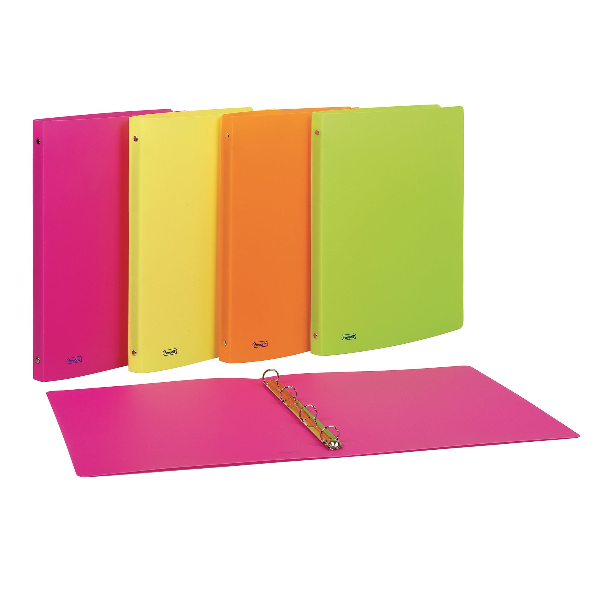 favorit-raccoglitore-ppl-22x30mm-4r-dorso-15-colori-assortiti-neon