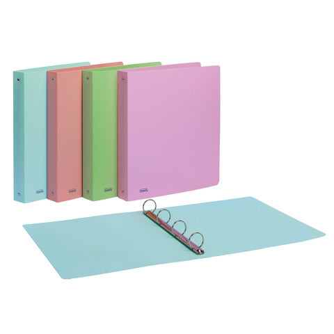 favorit-raccoglitori-4-anelli-pastel-22x30-cm-colori-assortiti-conf-10-diametro-30-mm-400115585