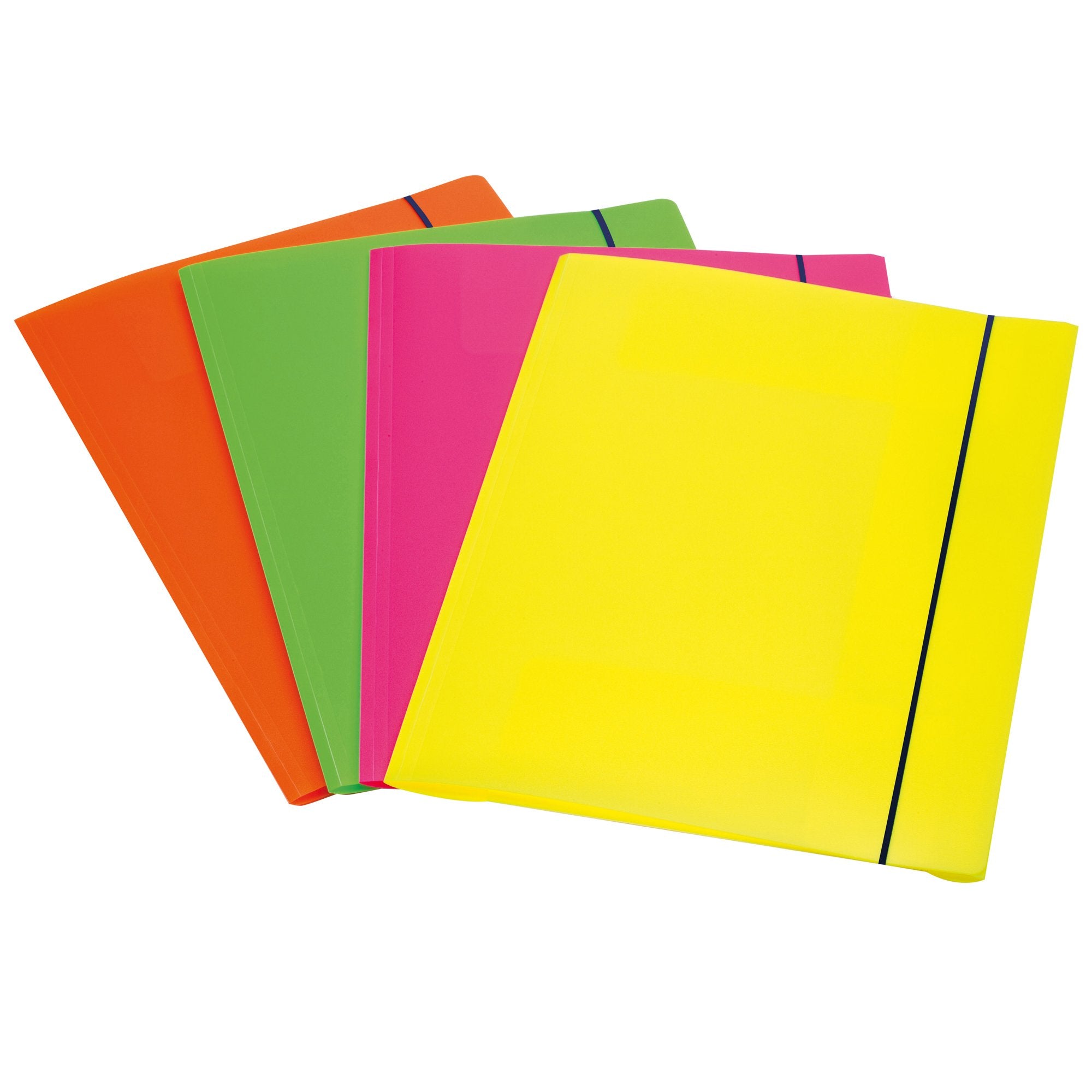 fellowes-cartellina-3l-elastico-colori-fluo-shocking-file