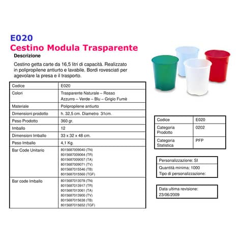 fellowes-cestino-gettacarte-16-5lt-trasp-grigio-fume-e020