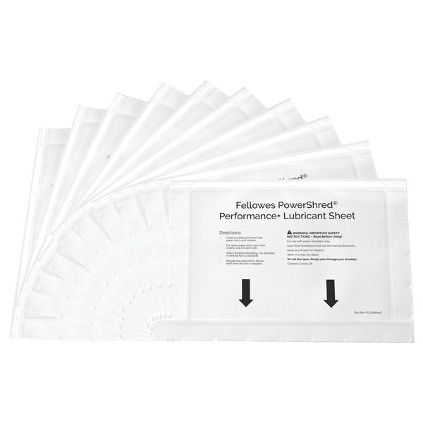 fellowes-confezione-10-fogli-lubrificanti-performance