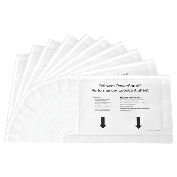 fellowes-confezione-10-fogli-lubrificanti-performance
