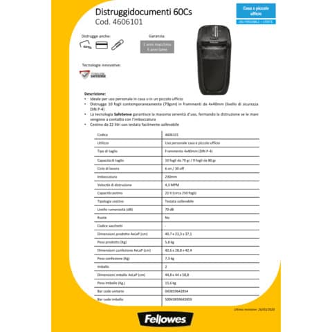 fellowes-distruggidocumenti-frammenti-60cs