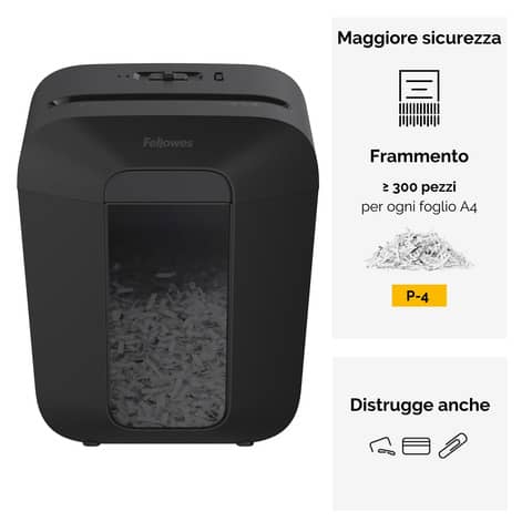 fellowes-distruggidocumenti-uso-personale-lx45-p-4-17-l-taglio-frammenti-4x37-mm-powershrednero-4400501