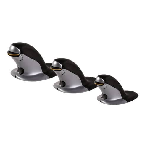 fellowes-mouse-verticale-penguin-grande-filo-grigio-nero-9894401