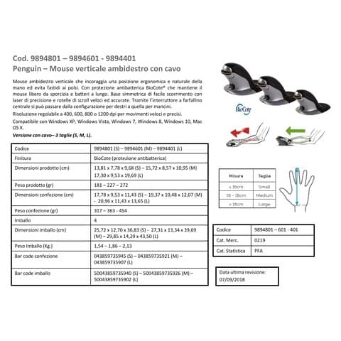 fellowes-mouse-verticale-penguin-medio-filo-grigio-nero-9894601