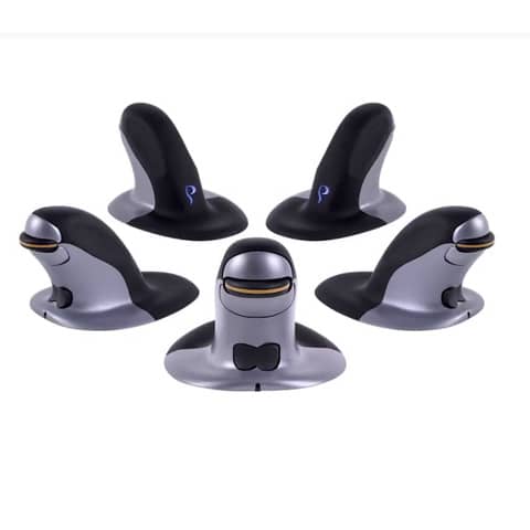 fellowes-mouse-verticale-penguin-wireless-nero-argento-piccolo-9894901