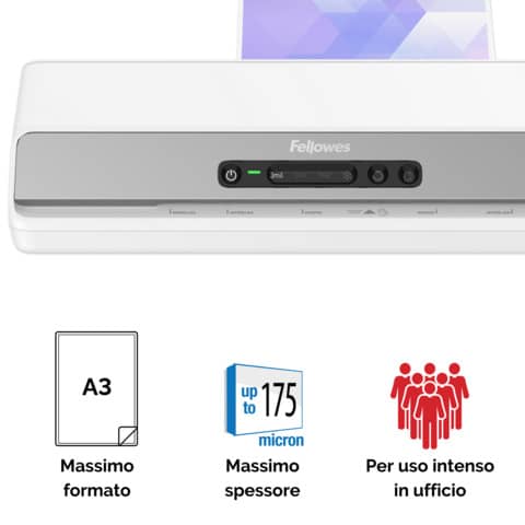 fellowes-plastificatrice-caldo-amaris-6-rulli-formato-a3-bianca-8058201