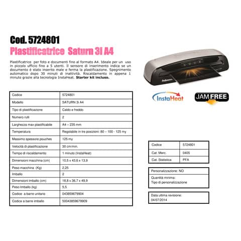 fellowes-plastificatrice-caldo-saturn-3i-a4