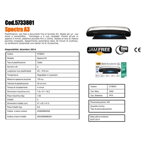 fellowes-plastificatrice-caldo-spectra-a3
