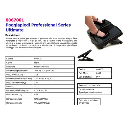 fellowes-poggiapiedi-ultimate-professional-series