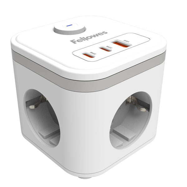 fellowes-power-cube-type-f-bianco