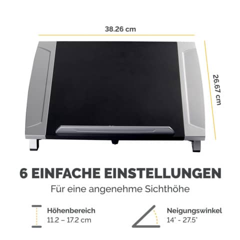 fellowes-supporto-laptop-office-suites-plastica-nero-argento-16-5x38-4x28-9-cm-8032001