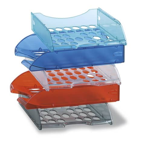 fellowes-vaschetta-portacorrispondenza-forate-e040-rosso