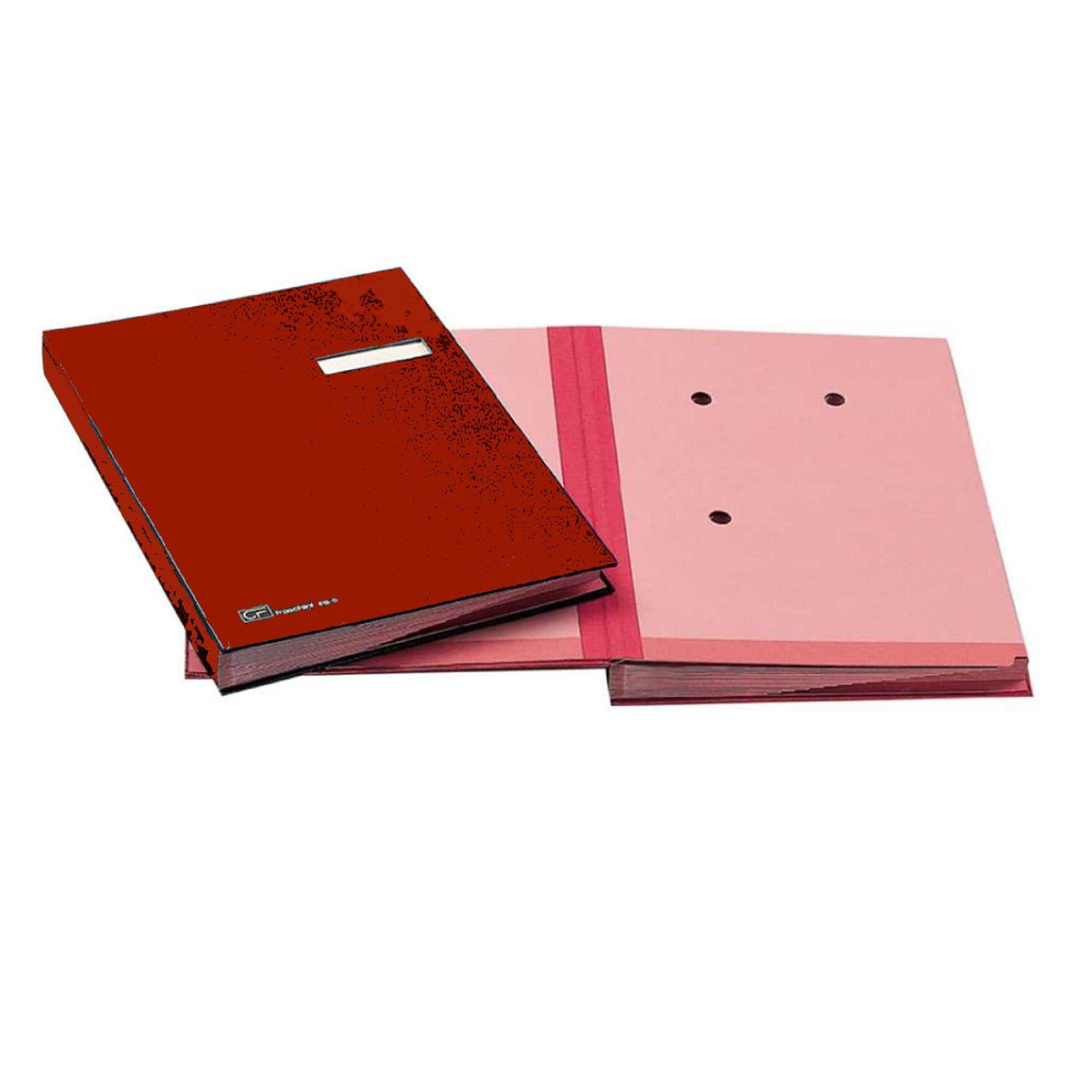 fraschini-libro-firma-c-portaetichetta-18-pagine-24x34cm-rosso-618-d